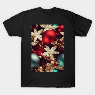 Christmas Seamless Pattern, Christmas Decorations #10 T-Shirt